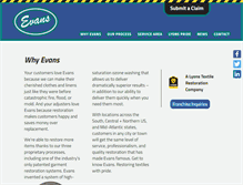 Tablet Screenshot of evansgr.com